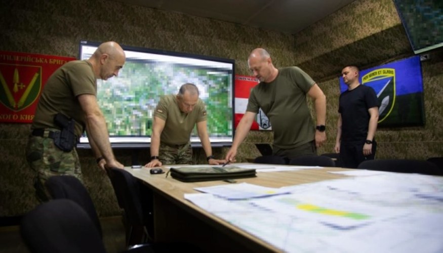 Сирський провів нараду на Костянтинівському напрямку: до 145 окупантів у місті