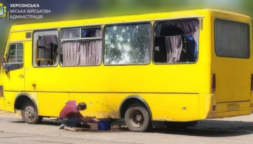 Херсон, 6 серпня: послідовність фактів атаки безпілотника на маршрутку