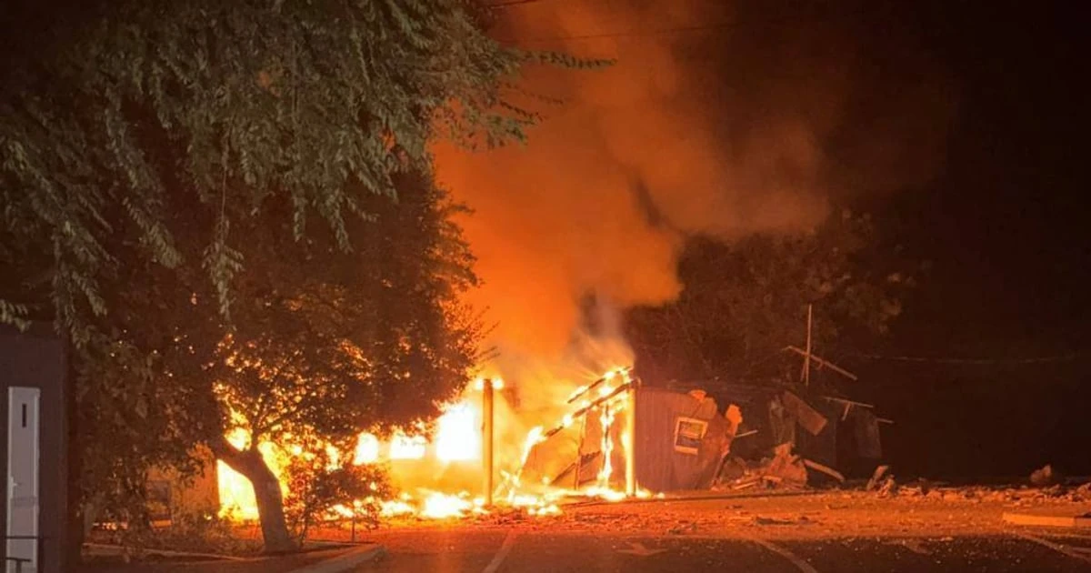 Наслідки атаки на пункт пропуску «Виноградівка — Вулкєнешть» на українсько-молдовському кордоні (фото Державної митної служби