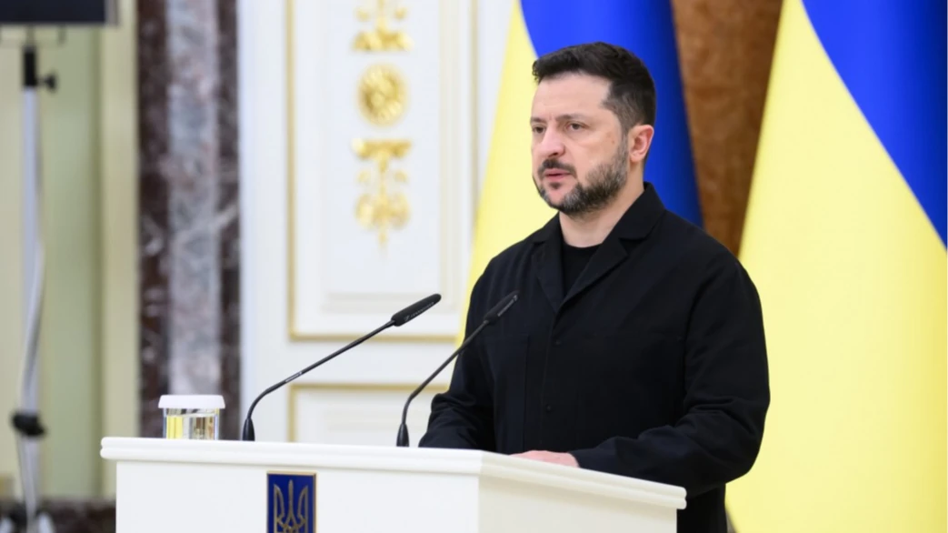 Брифинг Президента України Володимира Зеленського у Брюсселі