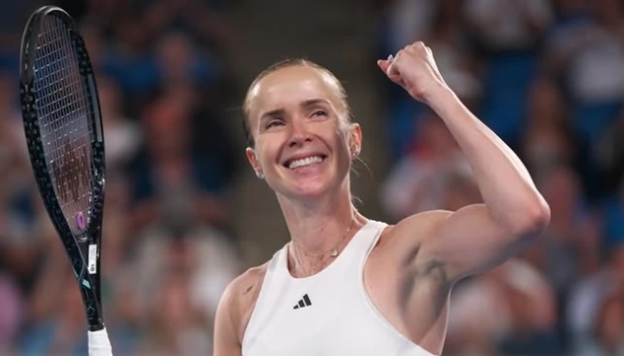 Еліна Світоліна на корті China Open у Пекіні